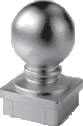 Decorative fence finial option 2