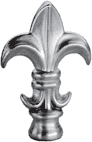 Decorative fence finial option 4